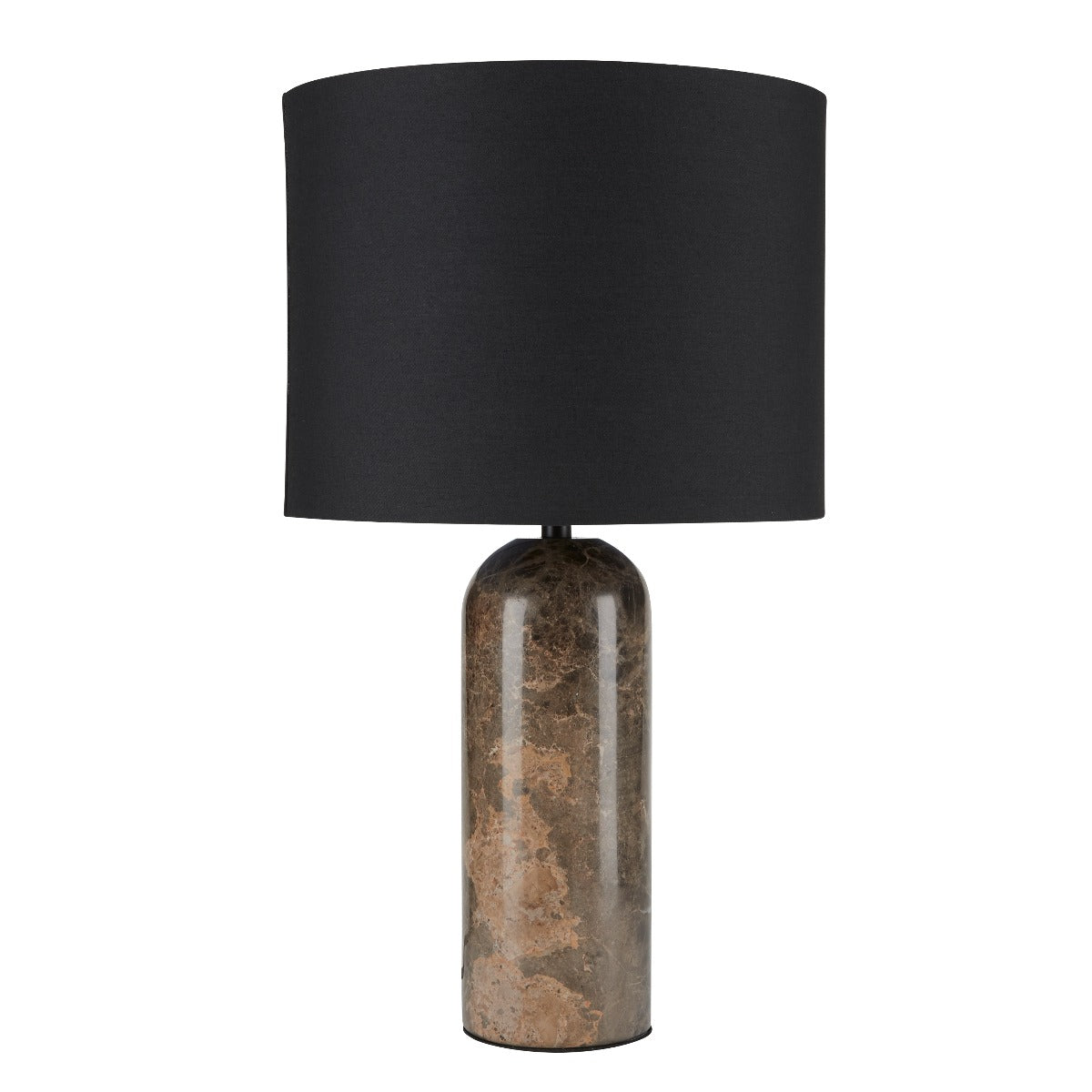 Margit Brandt Bordlampe, marmor - brun - Bahne
